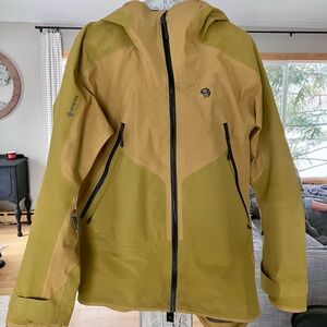 Mountain Hardwear Boundary Ridge Gore-Tex 3L Jacket - Men's, Dark Bolt